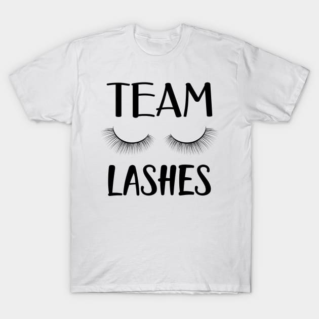 Team Lashes T-Shirt by KC Happy Shop